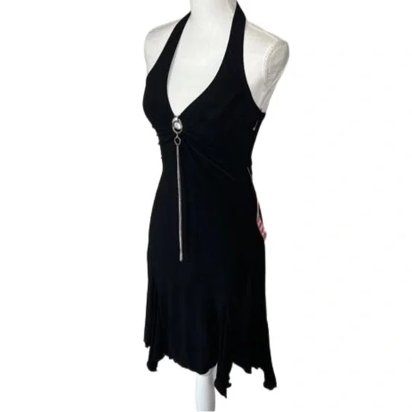 Vintage Goth Handkerchief Dress - Picture 2 of 9